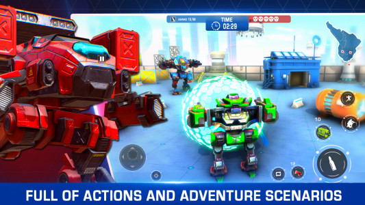 اسکرین شات بازی Mech Shooter Actions - Robo Strike Showdown 5