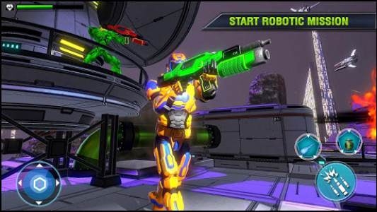 اسکرین شات بازی Robo Fire Legacy: Free Robot War Battlefield 8