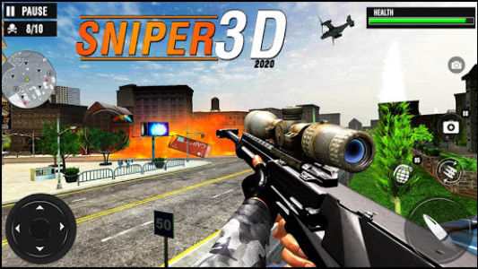 اسکرین شات بازی Sniper 3D 2020: sniper shooting - gun simulator 1