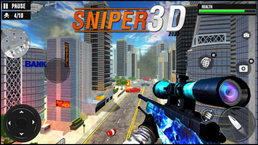 اسکرین شات بازی Sniper 3D 2020: sniper shooting - gun simulator 8