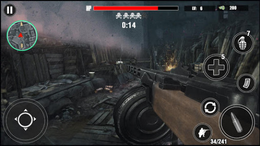 اسکرین شات بازی World War Gunner Guns Simulation Game 2