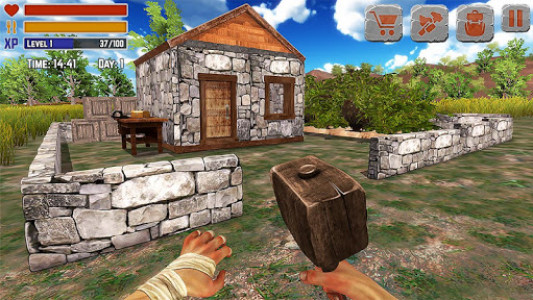 اسکرین شات بازی Island Is Home Survival Simulator Game 1