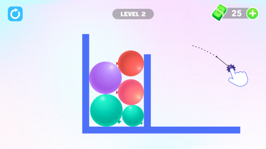 اسکرین شات بازی Thorn And Balloons: Bounce pop 1