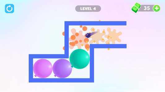 اسکرین شات 4 بازی Thorn And Balloons: Bounce pop