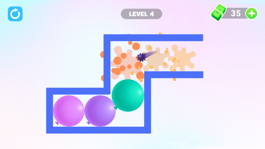 اسکرین شات بازی Thorn And Balloons: Bounce pop 4