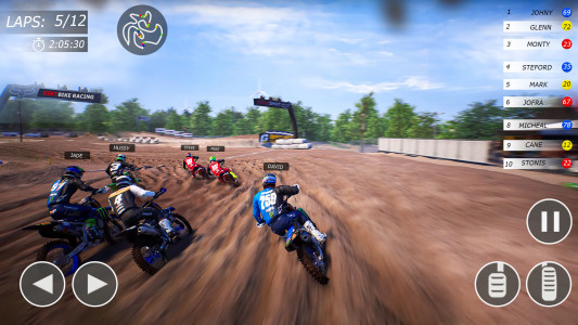 اسکرین شات بازی Motocross Rider Dirt Bike Game 3