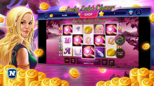 اسکرین شات بازی Lucky Lady's Charm Deluxe Casino Slot 1