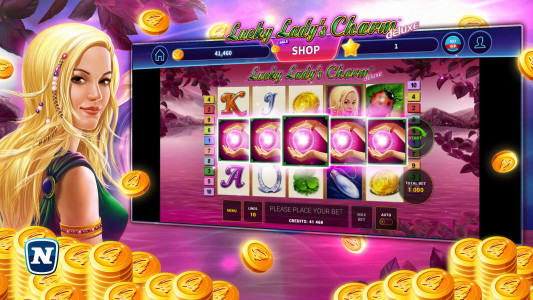 اسکرین شات بازی Lucky Lady's Charm Deluxe Casino Slot 3