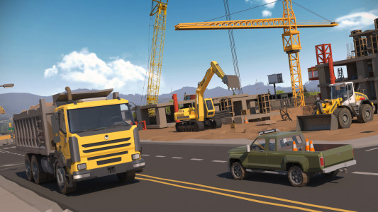 اسکرین شات بازی City Megapolis Crane Truck Sim 4
