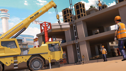 اسکرین شات بازی City Megapolis Crane Truck Sim 5