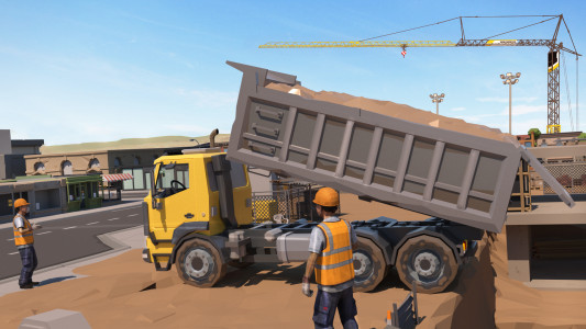 اسکرین شات بازی City Megapolis Crane Truck Sim 2