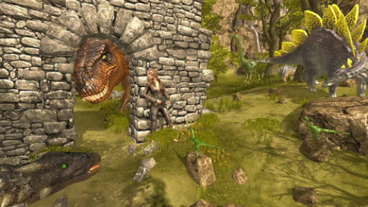 اسکرین شات بازی Survival Evolved Dinosaur Hunter Game 3