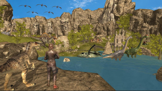اسکرین شات بازی Survival Evolved Dinosaur Hunter Game 7