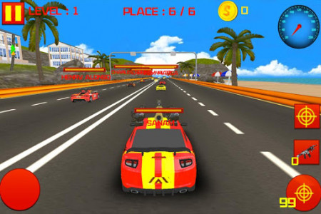 اسکرین شات بازی Crazy Car Racer: Car Death Racing Free Game 5