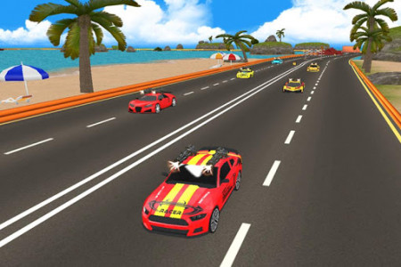 اسکرین شات بازی Crazy Car Racer: Car Death Racing Free Game 8