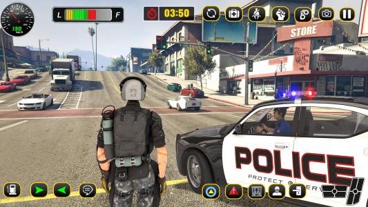 اسکرین شات 2 بازی Police Car Chase: Thief Chase