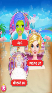 اسکرین شات بازی wedding Make up Salon 2