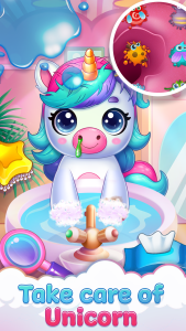 اسکرین شات 1 بازی Unicorn Love & Care