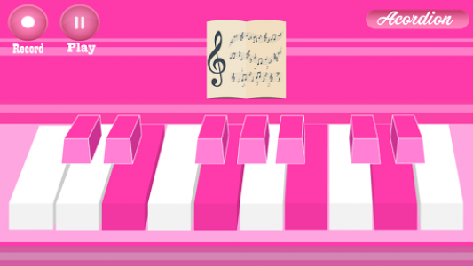 اسکرین شات بازی Pink Piano 5