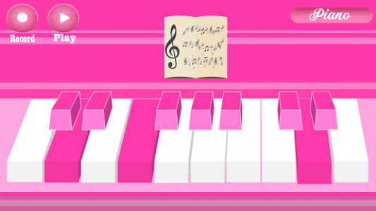 اسکرین شات بازی Pink Piano 2