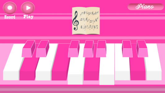اسکرین شات بازی Pink Piano 3