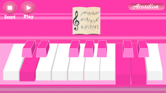 اسکرین شات بازی Pink Piano 4