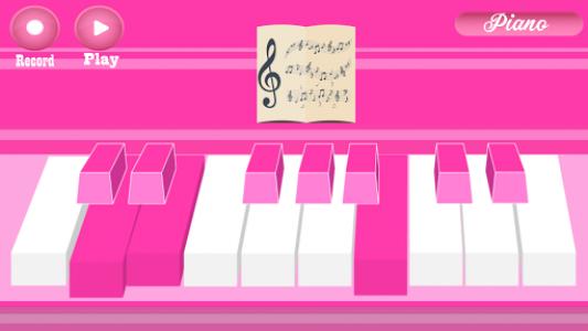اسکرین شات بازی Pink Piano 7