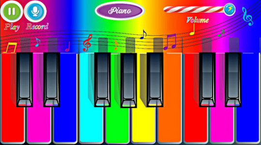 اسکرین شات بازی Rainbow Piano 5