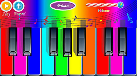 اسکرین شات بازی Rainbow Piano 1