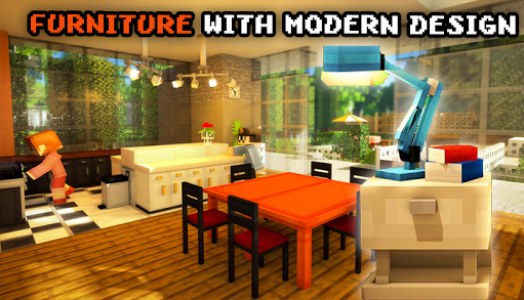 اسکرین شات برنامه Furniture mod MCPE 2
