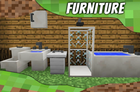 دانلود برنامه Mod Furniture Furniture Mods For Minecraft Pe برای اندروید مایکت