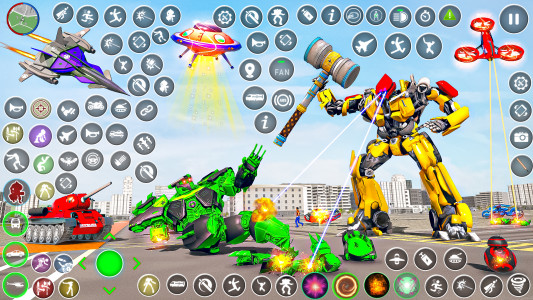 اسکرین شات 2 بازی Robot Game-Robot Car Transform