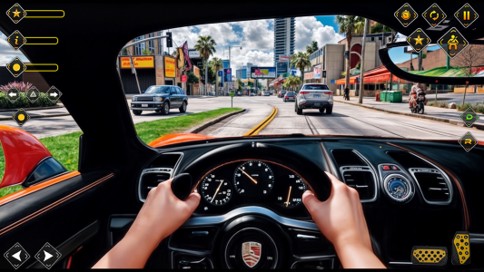 اسکرین شات 1 بازی Fury Driving School: Car Game