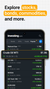 اسکرین شات 6 برنامه Investing.com: Stock Market