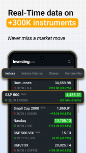 اسکرین شات 6 برنامه Investing.com: Stock Market