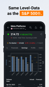 اسکرین شات 5 برنامه Investing.com: Stock Market