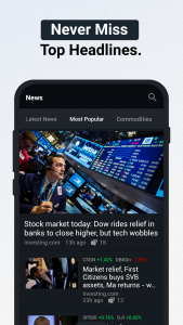 اسکرین شات 4 برنامه Investing.com: Stock Market