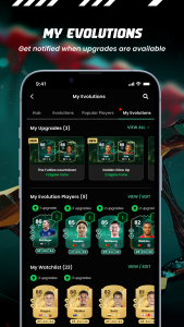 اسکرین شات 5 برنامه FUTBIN FC 26 Evolutions & More