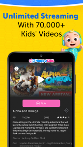 اسکرین شات 3 برنامه HappyKids - Kid-Safe Videos