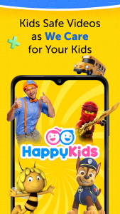 اسکرین شات 2 برنامه HappyKids - Kid-Safe Videos