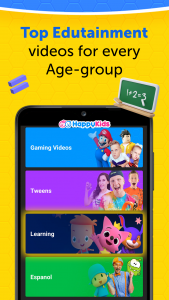 اسکرین شات 6 برنامه HappyKids - Kid-Safe Videos