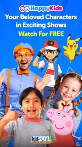 اسکرین شات 1 برنامه HappyKids - Kid-Safe Videos