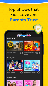 اسکرین شات 8 برنامه HappyKids - Kid-Safe Videos