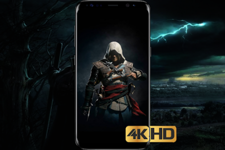 اسکرین شات برنامه Wallpapers 4K-HD for Assassin Creed 4