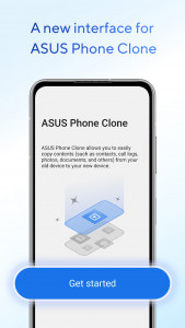 اسکرین شات برنامه ASUS Phone Clone 1