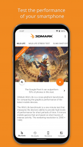 اسکرین شات برنامه 3DMark — The Gamer's Benchmark 1
