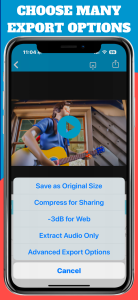 اسکرین شات 4 برنامه AudioFix: Video Volume Booster