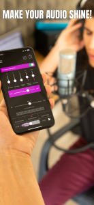 اسکرین شات 1 برنامه AudioVerb: Add Reverb to Audio