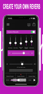 اسکرین شات 6 برنامه AudioVerb: Add Reverb to Audio
