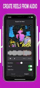 اسکرین شات 3 برنامه AudioVerb: Add Reverb to Audio